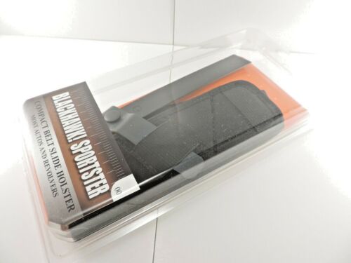 Blackhawk Sportster Compact Belt Slide Holster Size 00 for Most Autos and Rev - Picture 2 of 5