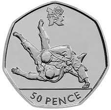 LONDON 2012 OLYMPISCHE 50p Münzen. FAST UNC. - Bild 18 von 29