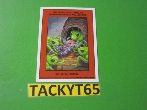 2014 GARBAGE PAIL KIDS 2 METALLIC RED BORDER STICKER(S) NEW YOU CHOOSE - Picture 189 of 193
