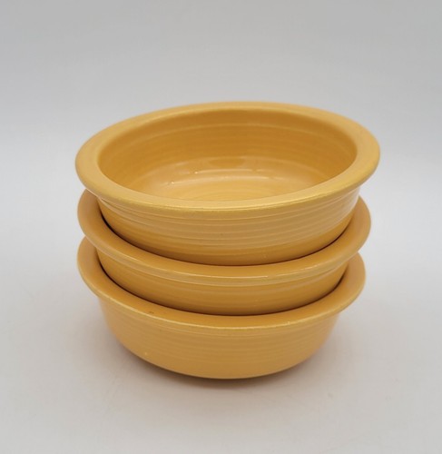 Vintage Fiesta Fruit Berry Bowl Yellow 4¾ inch - Picture 14 of 18