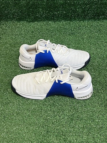 Zapatos de entrenamiento Nike Metcon 9 blancos corredores azul DZ2617-100 tallas para hombre - Imagen 7 de 9