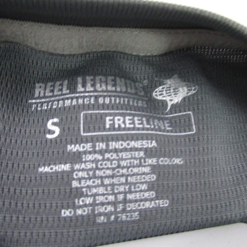 Reel Legends Shirt Mens Small Short Sleeve Crew Neck UPF Wicking - Picture 8 of 8