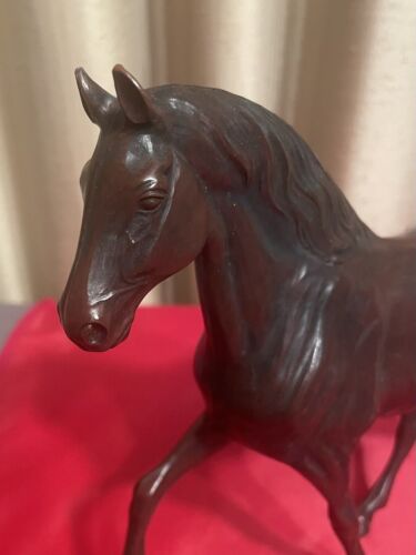 Vintage 1960 Heartland Horse TENNESSEE WALKER Woodcut #887E - Picture 2 of 6