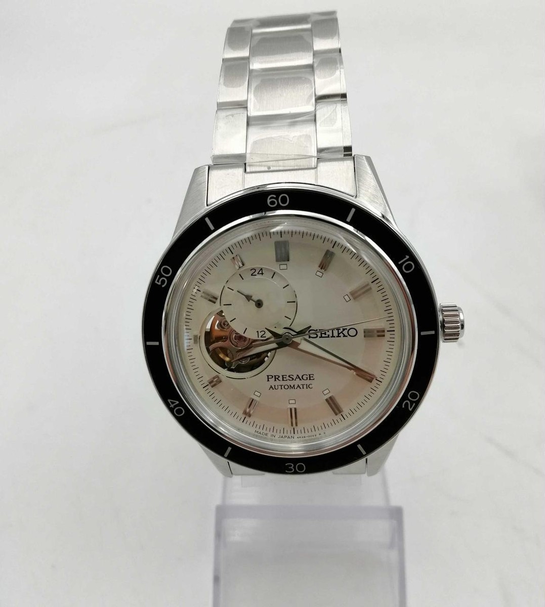 【999.9】SEIKO プレザージュ 自動巻き　4R39-00Z0 Seiko Presage 4R39-00Z0 24 Jewels Stainless Steel Box