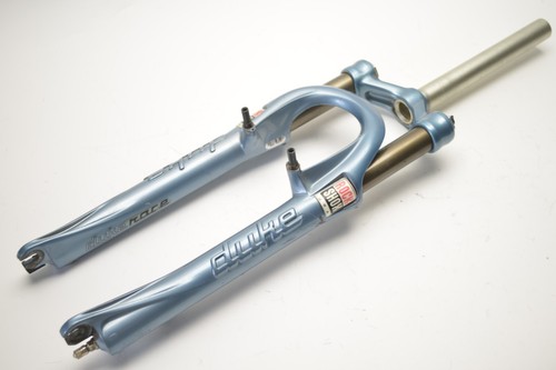 ROCK SHOX DUKE BLUE 1 1/8" THREADLESS 26" BICYCLE SUSPENSION FORK 215 MM STEERER - Picture 13 of 13