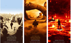 Star Wars Prequel Attack of the Clones Menace Sith Poster Print Ap 3 Set Mondo