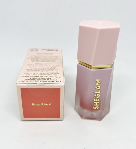 Sheglam Colour Bloom Matte Liquid Gel Blush ROSE RITUAL Authentic New In Box - 第 7/12 張圖片