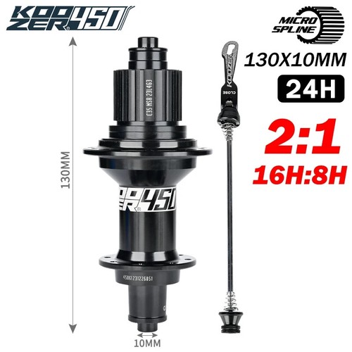 Road Bike Front Rear 6 Pawls 3 Teeth Hubs V Brake 20/24 Holes HG XD MS Freehub - Picture 10 of 37
