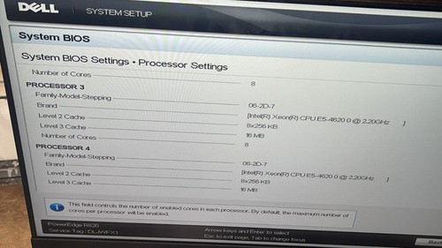 Dell Poweredge R820 16-Bay 4x E5-4620, 256GB Ram, H710, 1.8TB Drives, 2x 1100w - Picture 16 of 23