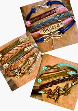 Friendship Fashion Bracelets Set-of-3 Teens Unisex