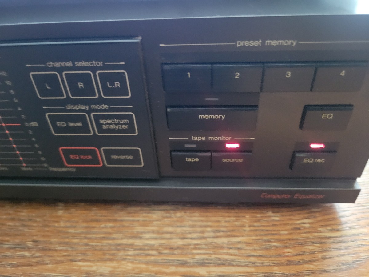 Technics Sh-8046 Stereo 7 Band Graphic Equalizer | Achetez sur Technics Sh-8046 Stereo 7 Band Graphic Equalizer | Achetez sur