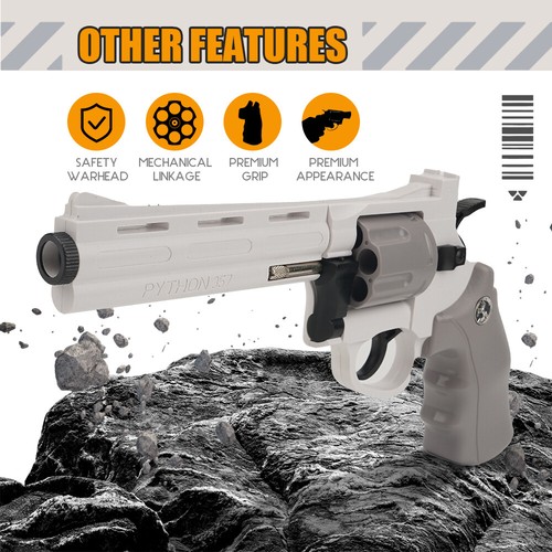 Spielzeugpistolen Sniper Blaster Gun Manuelle & Pistolen mit 12 Weiche Kugel - Bild 20 von 24