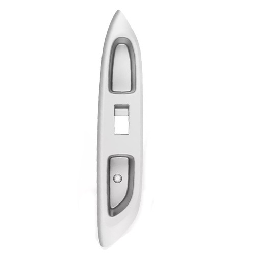 Interruptor bisel de ventana eléctrica maestro 4D derecho para Toyota Yaris 2006-2010 moldura plateada - Imagen 7 de 10