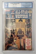 DC All Star Western Comic #10 PGX Graded VF + 8.5 1st Jonah Hex! NICE