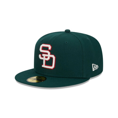 New Era San Diego Padres Spice Berry 59FIFTY Fitted Hat Grün 2023 - Bild 3 von 8