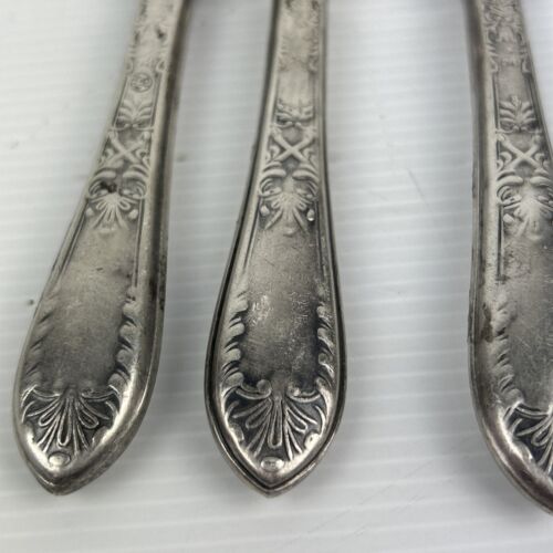 4 Polish European Hefra D Fraget MET 60 Silver plated Knives Silverware - Picture 13 of 15