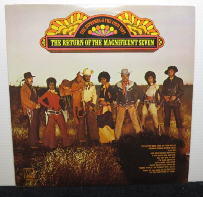 THE SUPREMES & FOUR TOPS THE RETURN OF THE MAGNIFICENT SEVEN (VG+) MS736 RECORD