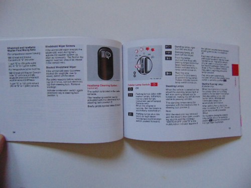 NOS Original 1999 Mercedes Benz CLK320 Owners Manual - 208 Chassis - Picture 7 of 10