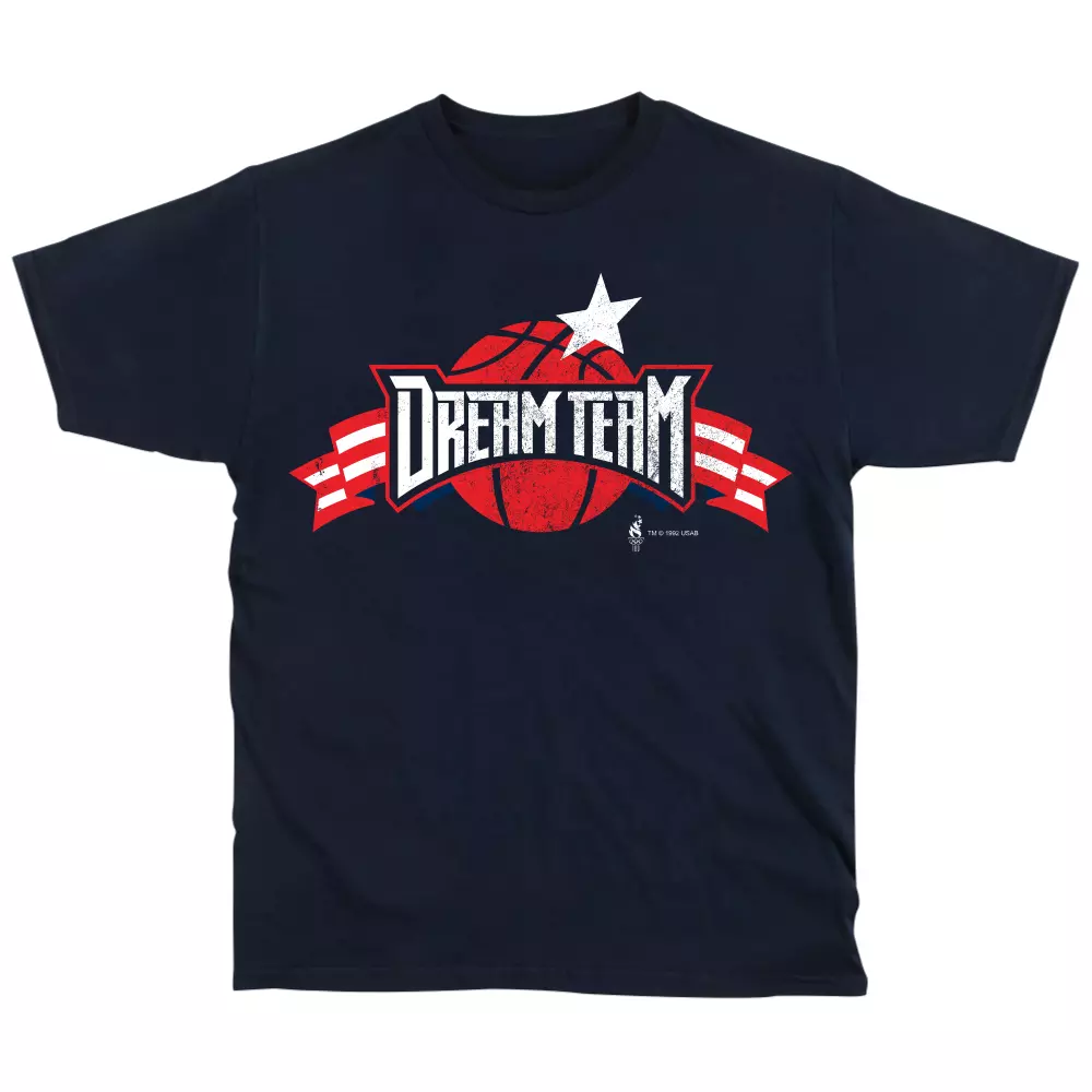 NEW 1996 Dream Team USA T-Shirt Basketball Atlanta Olympics Shaq Throwback  S-3XL | eBay