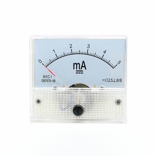 Analog Amp Panel Meter 2-30A DC Ammeter Current 10-50V DC Voltmeter Voltage 85C1 - Picture 15 of 24