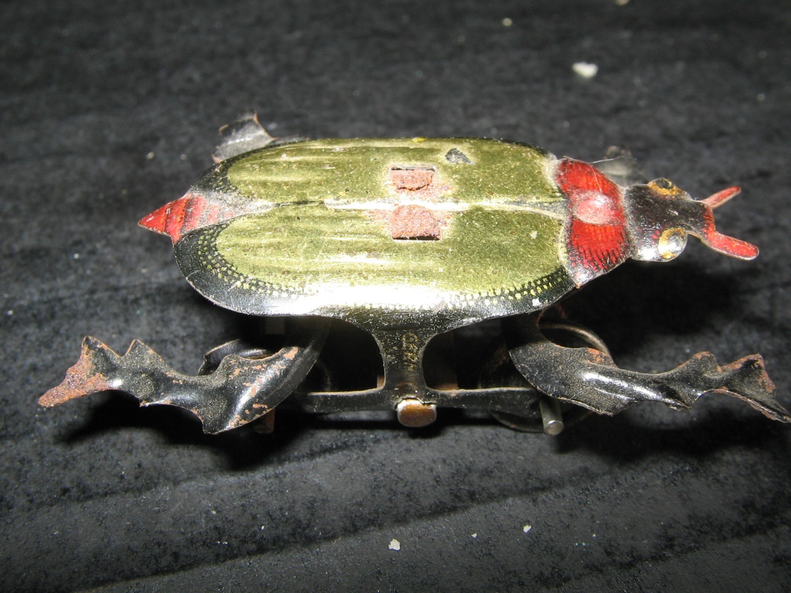 De colección Tin Penny Toy Alemania Beetle Bug década de 1920 EINFALT (antes TECHNOFIX) - Raro De colección Tin Penny Toy Alemania Beetle Bug década de 1920 EINFALT (antes TECHNOFIX) - Raro
