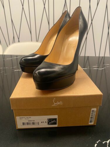 Christian Louboutin BIANCA 140 PATENT CALF Pumps Heel… - Gem Christian Louboutin BIANCA 140 PATENT CALF Pumps Heel… - Gem