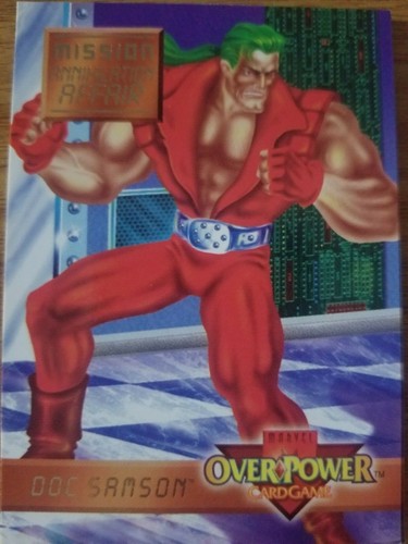 Marvel Overpower Original BASIC TIER SINGLES Select Choose NrMint-Mint** - Picture 51 of 244