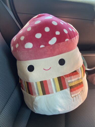 Squishmallow Malcolm The Mushroom 16â Fall Halloween Squishmallows NWT W SCARF 734689293926 | eBay