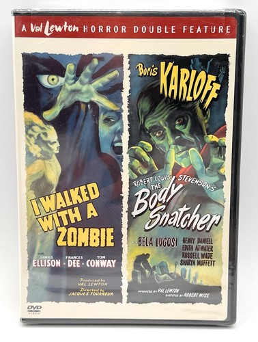I Walked With a Zombie and The Body Snatcher DVD 2 Filme Val Lewton Horror