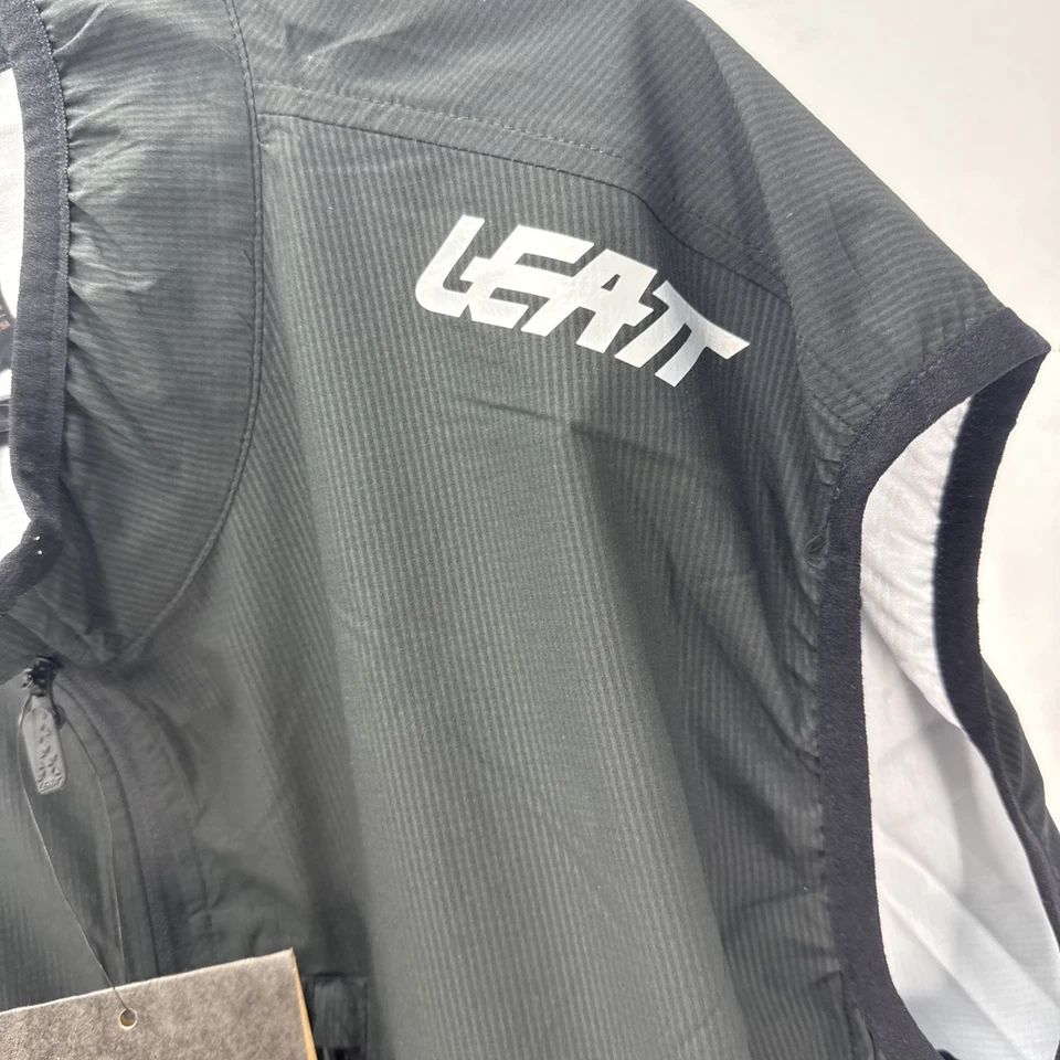 Chaleco Chaleco Leatt Racevest Lite Enduro, Trials, MX, Offroad Bike Race Negro XXL Foto 2 de 4