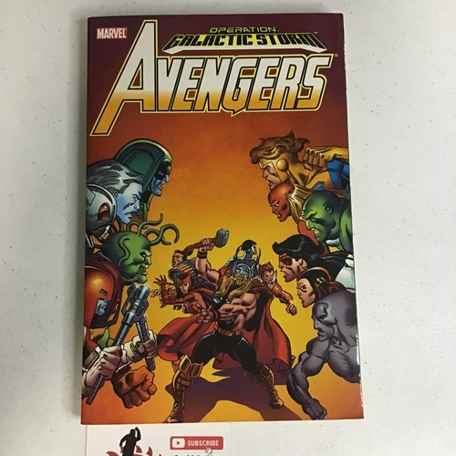 Avengers Operation Galactic Strom #2 TPB Marvel Comics Graphic Novel High Grade