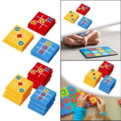Tic TAC Zehenspiel Knobelspiel Eltern Kind interaktives Spiel XO Spielzeug Xoxo Schach