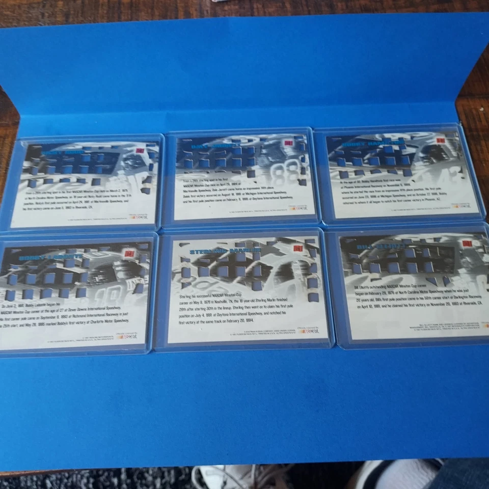 1997 Fleer Ultra Update DRIVERS VIEW 6 Elliot Marlin Jarrett Labonte Rudd NASCAR - Image 2 of 4