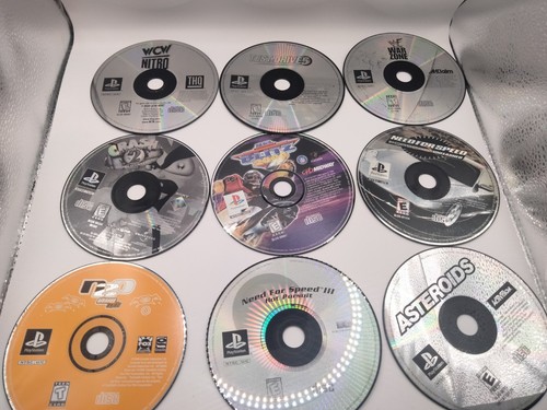 Sony PlayStation One Console Controllers Games Bundle - Picture 10 of 12
