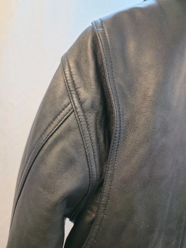 Nahmias Leather Carperent Jacket - M image 7