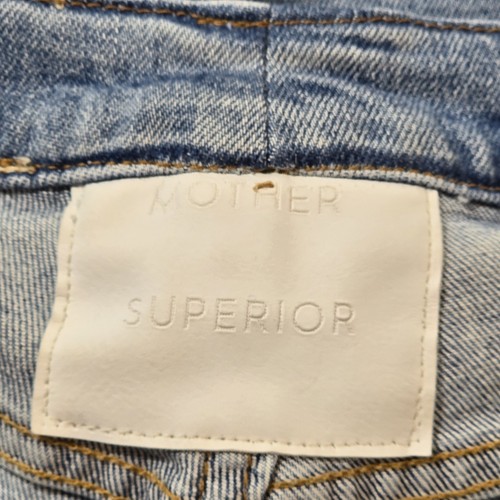 MOTHER SUPERIOR The Button Fly Dazzler Ankle in I Confess Heart Denim Jeans 26 - Bild 11 von 24