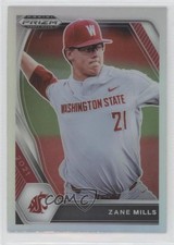 2021 Panini Prizm Draft Picks Silver Prizm Zane Mills #PDP120 0y59