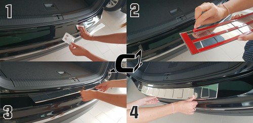 Steel Rear Bumper Protector for BMW X1 E84 2009-2012 - Picture 5 of 5