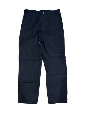 NWT Carhartt double knee Dearborn pant black size w32 L32