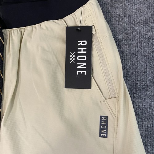 Rhone Invictus Ripstop 5 Schrittlänge Herren Medium Active Sandstein Shorts neu - Bild 6 von 10