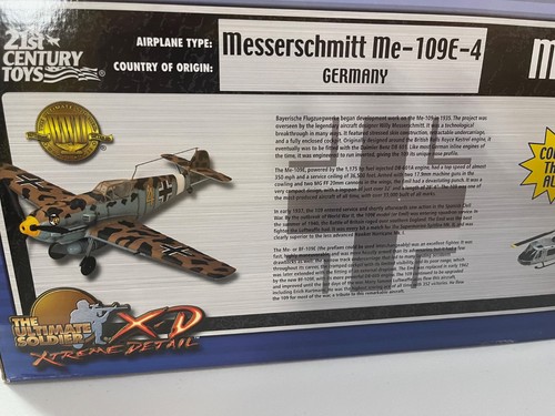 1:18 German Me-109-E-4, Galland Version, Ultimate Soldier, New in Box - Bild 7 von 7