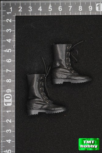 1:6 Scale SWTOYS Ourworld FS072 Resident Evil Valentin - Combat Boots (PEG TYPE) - Picture 1 of 3