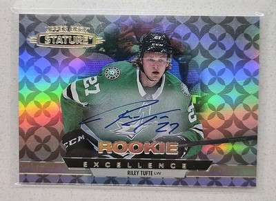 2021-22 Upper Deck Stature Rookie Excellence Riley Tufte Auto RC