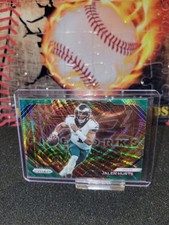 JALEN HURTS #F-1 2023 PANINI PRIZM EAGLES GREEN WAVE FIREWORKS