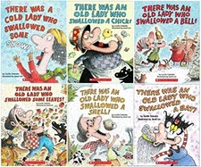 THERE WAS AN OLD LADY (6 VOL. SET) By Lucille Colandro & Jared Lee