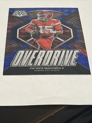 2024 Mosaic Overdrive Patrick Mahomes Blue Mosaic Prizm 15/99 Jersey Match - 第 7/9 張圖片