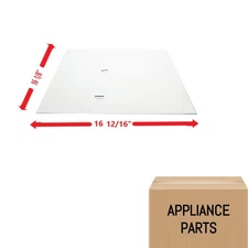 2321632-B For Frigidaire Refrigerator GLASS INSERT Meat Pan Cover Part # Model