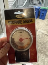 Brand New Propane Tank Gauge PBKay Gas Grill BBQ Meter Indicator Fuel level 