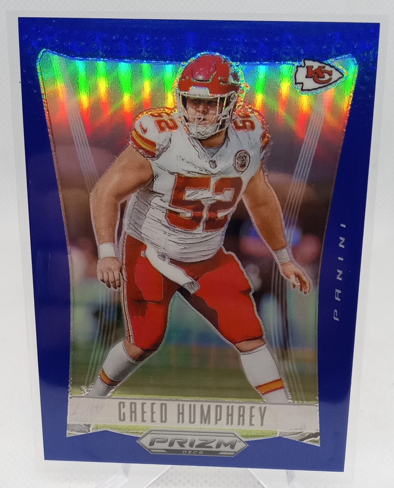 2024 Panini Prizm Deca - Creed Humphrey #157 Blue Prizm /149