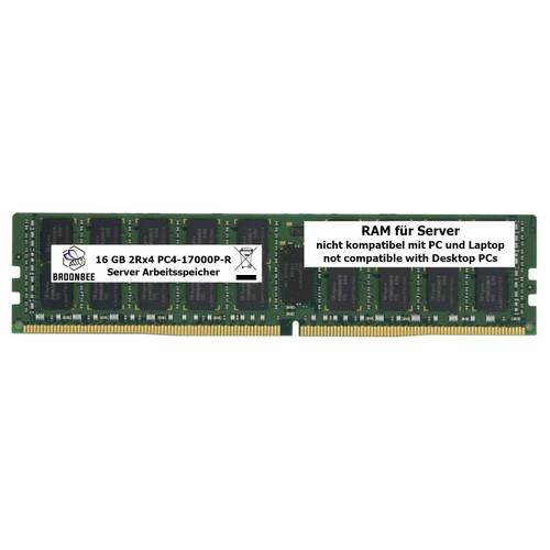 Hynix 16 GB RDIMM ECC Reg DDR4-2133 RAM Lenovo TD350, TD350 70DG Server Ram - Afbeelding 2 van 2